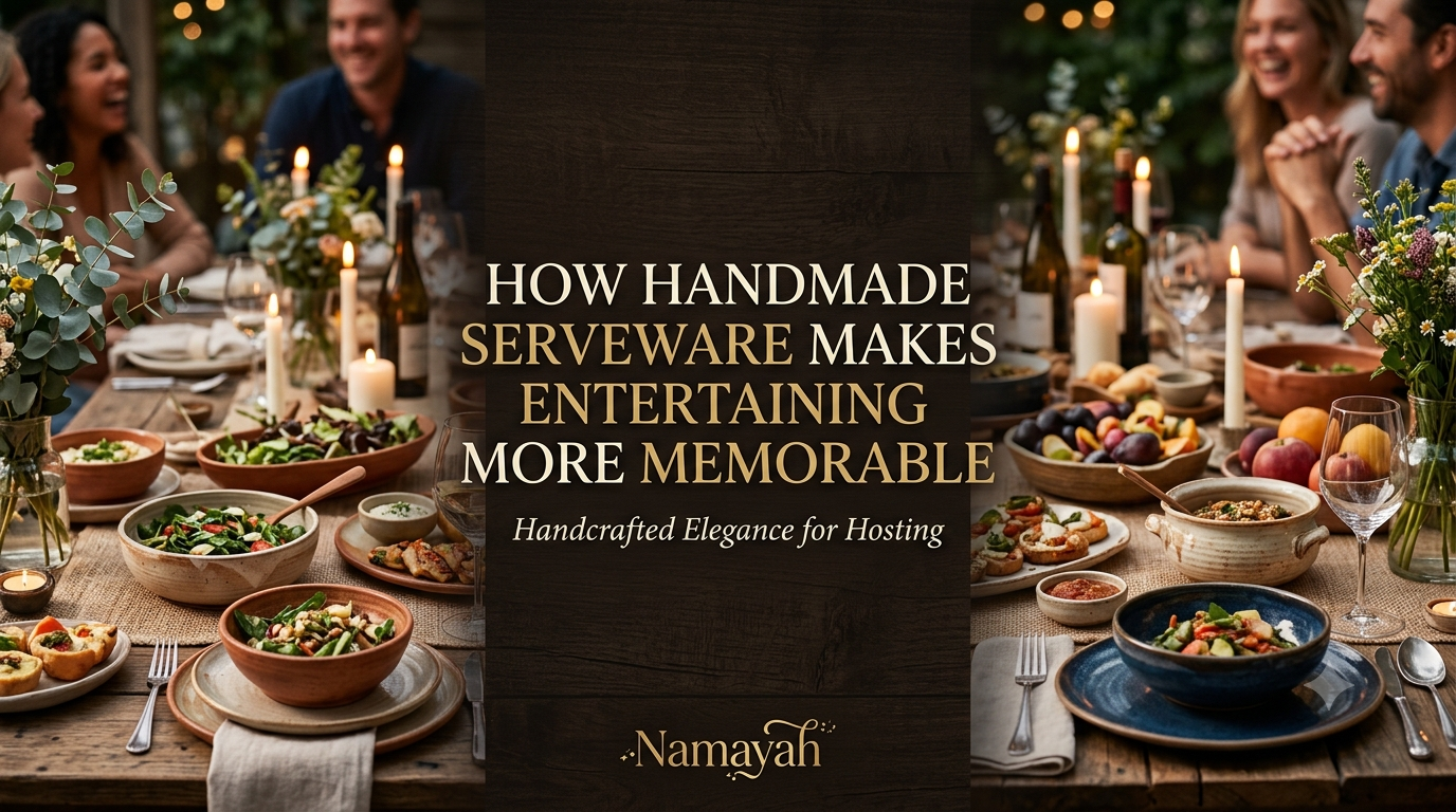 How Handmade Serveware Makes Entertaining More Memorable