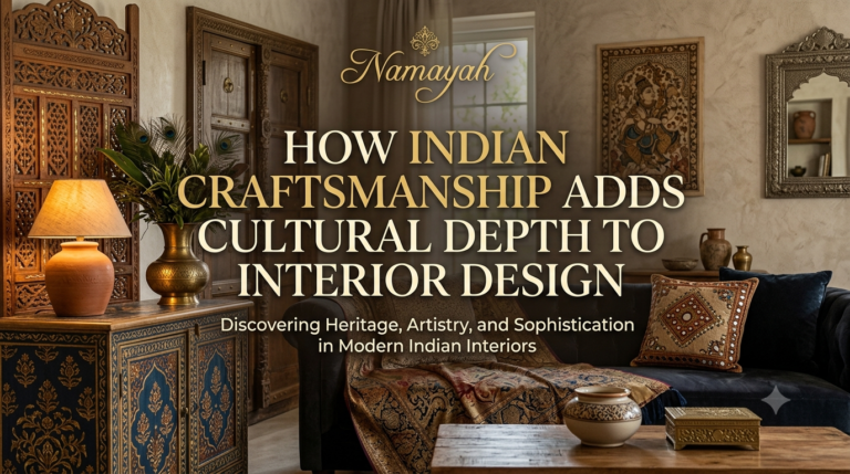How Indian Craftsmanship Adds Cultural Depth to Interior Design
