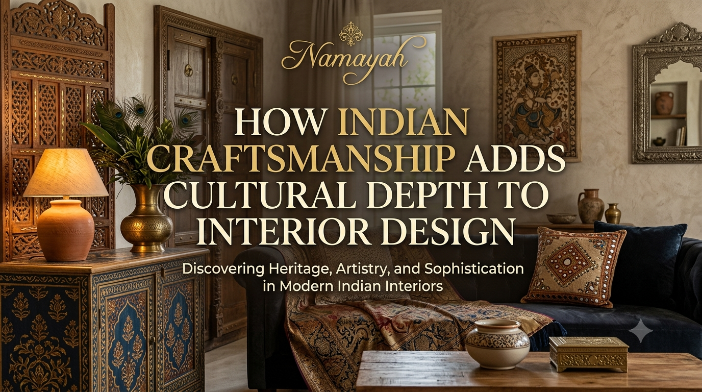 How Indian Craftsmanship Adds Cultural Depth to Interior Design