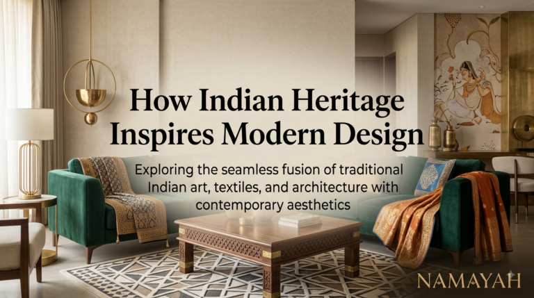 How Indian Heritage Inspires Modern Design