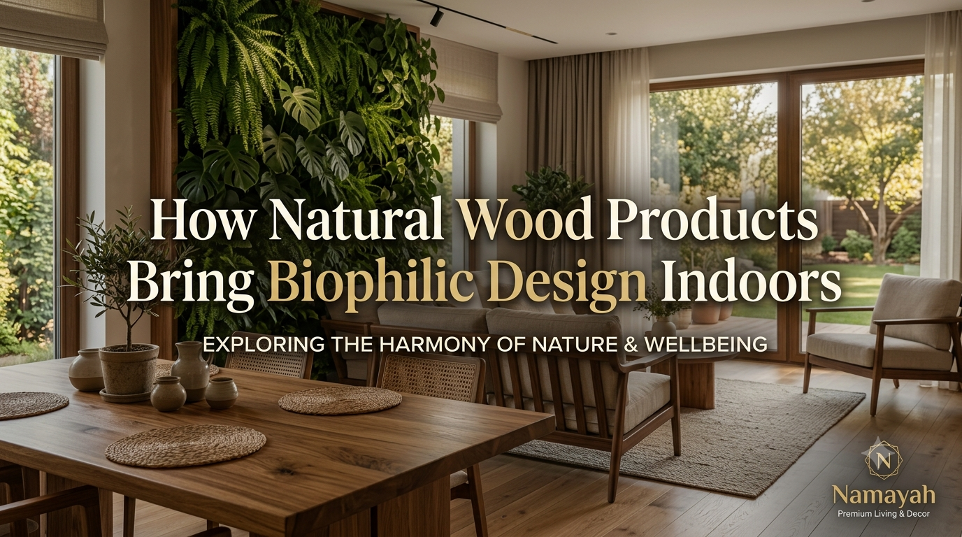 How Natural Wood Products Bring Biophilic Design Indoors