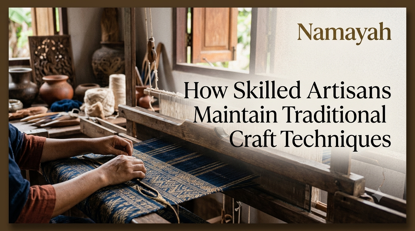 How Skilled Artisans Maintain Traditional Craft Techniques