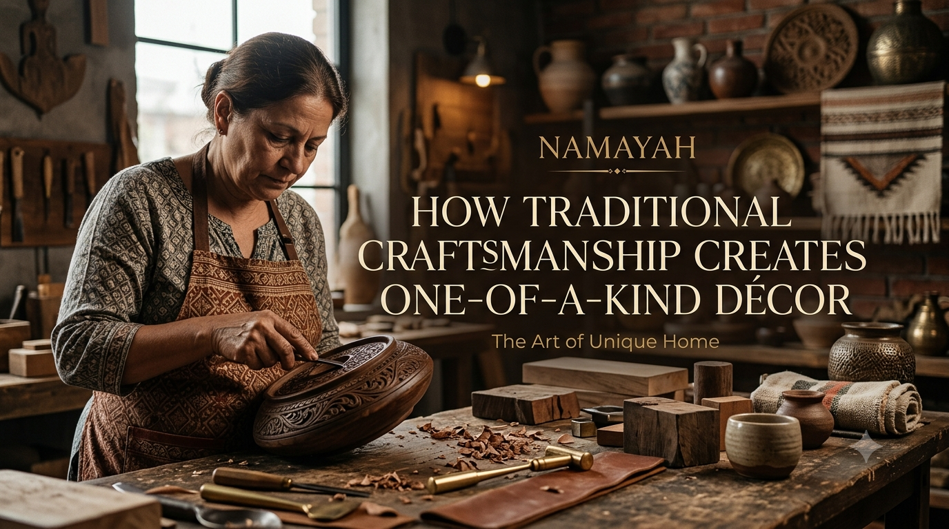 How Traditional Craftsmanship Creates One-of-a-Kind Décor
