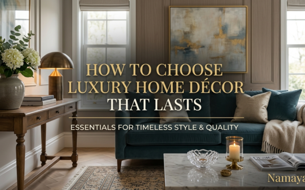 How to Choose Luxury Home Décor That Lasts