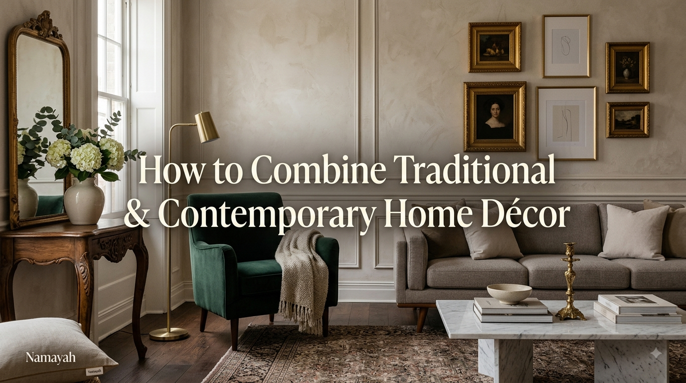 How to Combine Traditional and Contemporary Home Décor