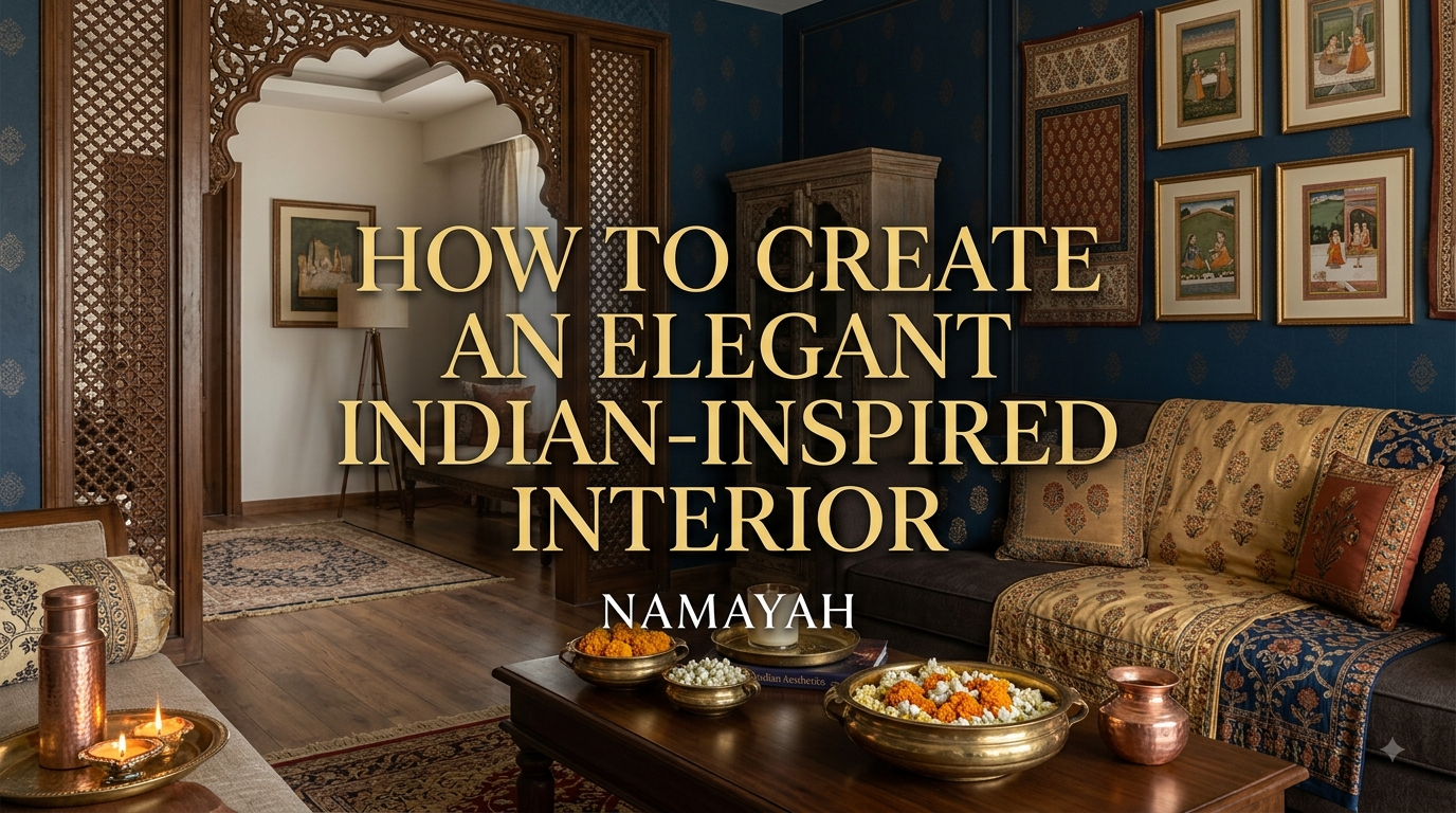 How to Create an Elegant Indian-Inspired Interior