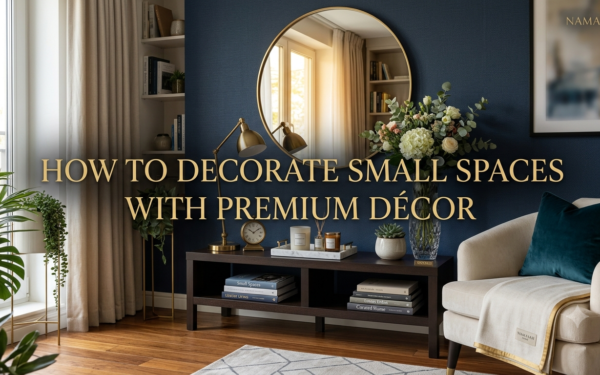 How to Decorate Small Spaces with Premium Décor