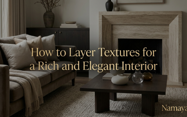 How to Layer Textures for a Rich and Elegant Interior