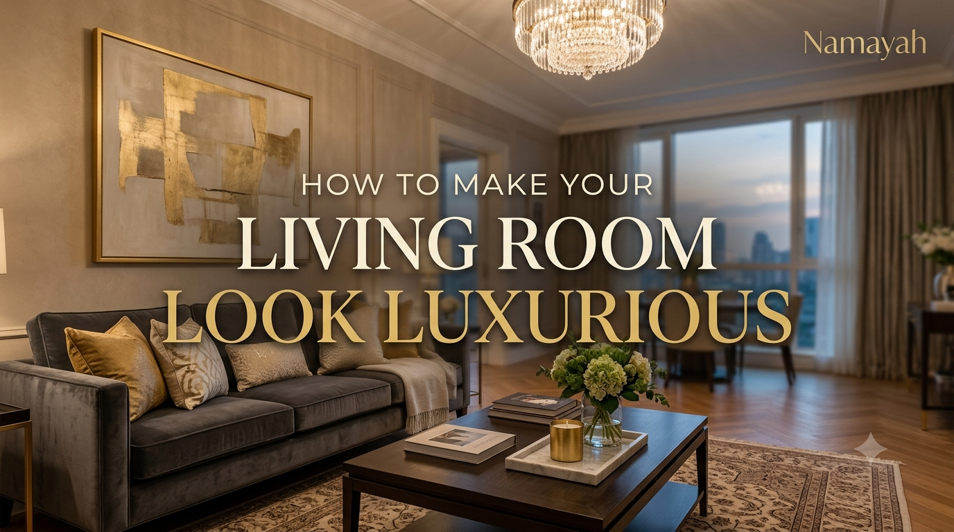 How to Make Your Living Room Look Luxurious