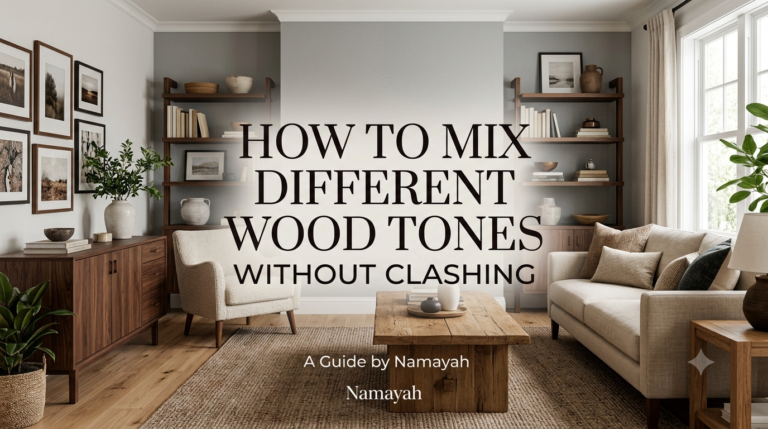 How to Mix Different Wood Tones Without Clashing
