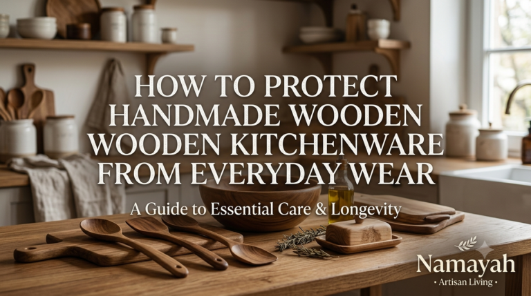 How to Protect Handmade Wooden Kitchenware from Everyday Wear