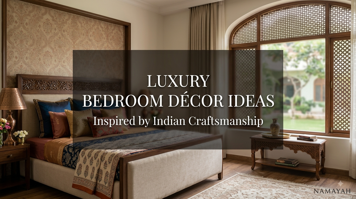 Luxury Bedroom Décor Ideas Inspired by Indian Craftsmanship