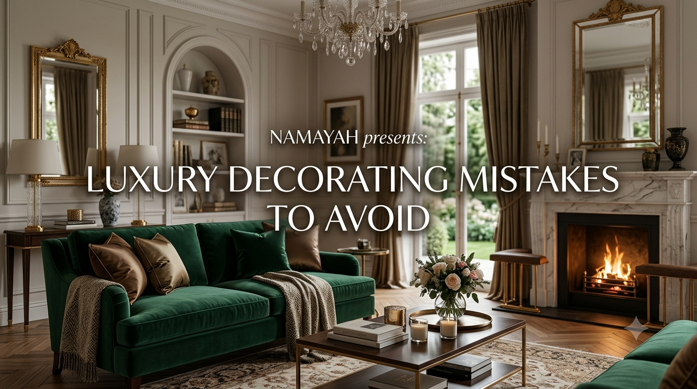 Luxury Decorating Mistakes to Avoid