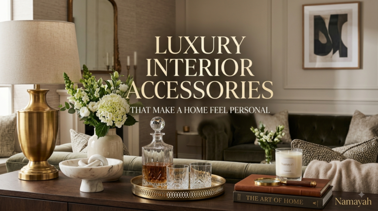 Luxury Interior Accessories That Make a Home Feel Personal