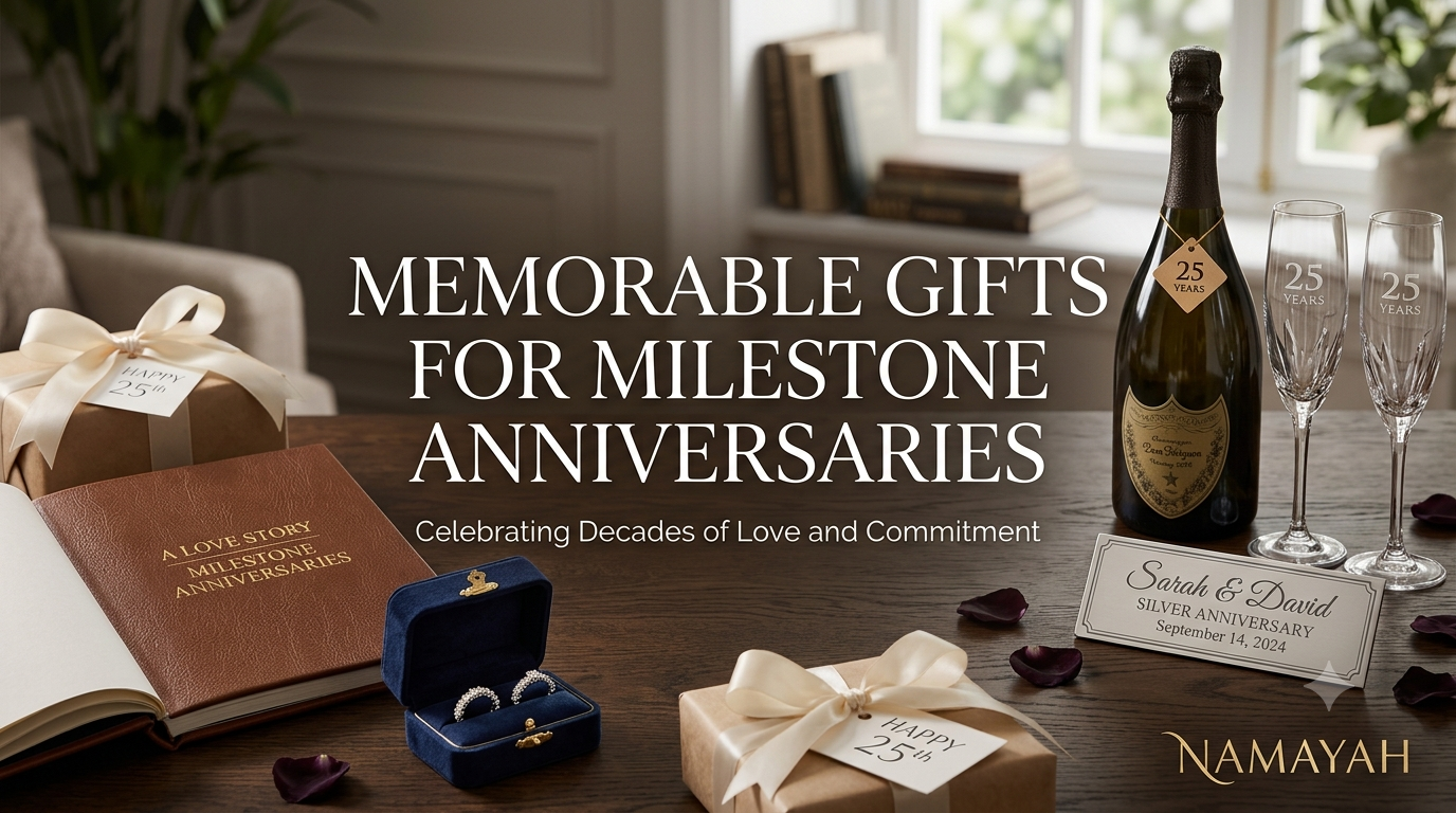 Memorable Gifts for Milestone Anniversaries