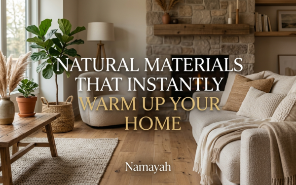 Natural Materials That Instantly Warm Up Your Home