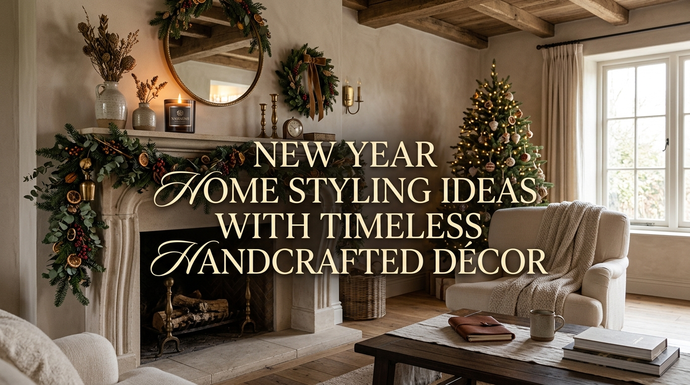 New Year Home Styling Ideas with Timeless Handcrafted Décor