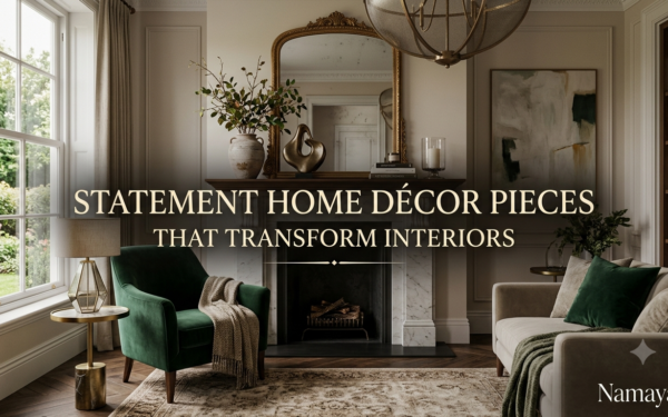 Statement Home Décor Pieces That Transform Interiors