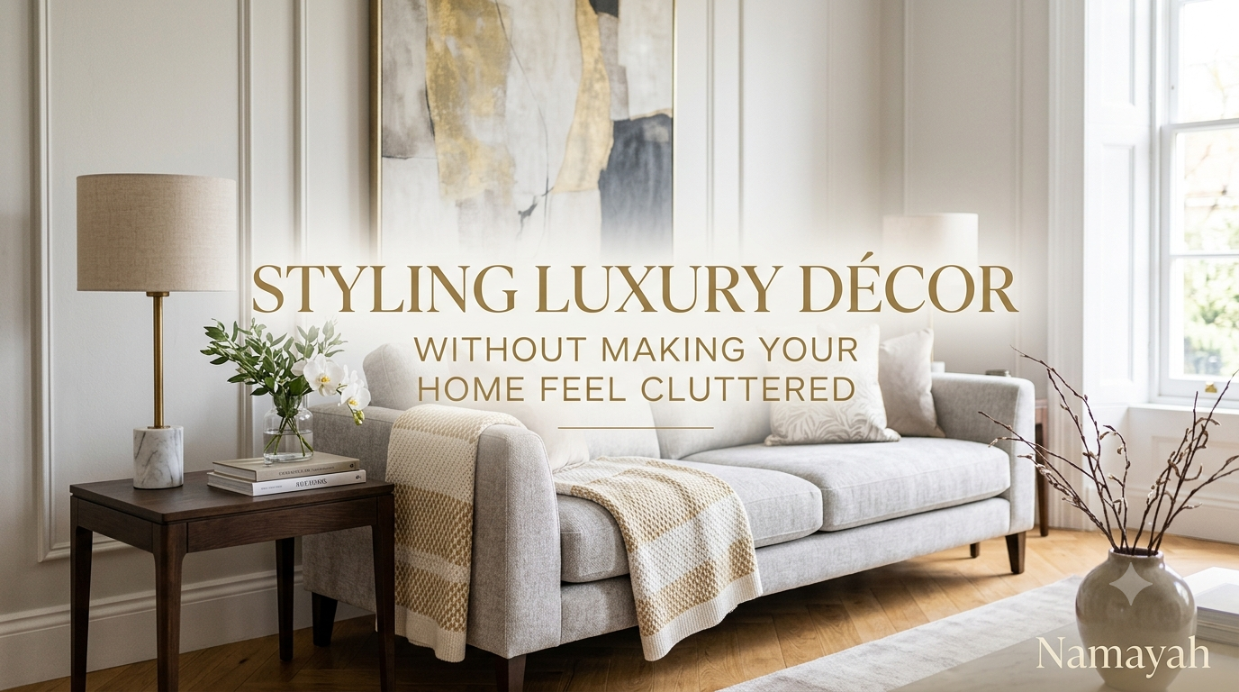Styling Luxury Décor Without Making Your Home Feel Cluttered