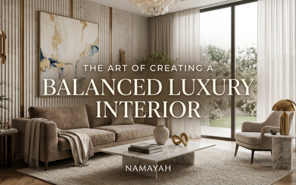 The Art of Creating a Balanced Luxury Interior