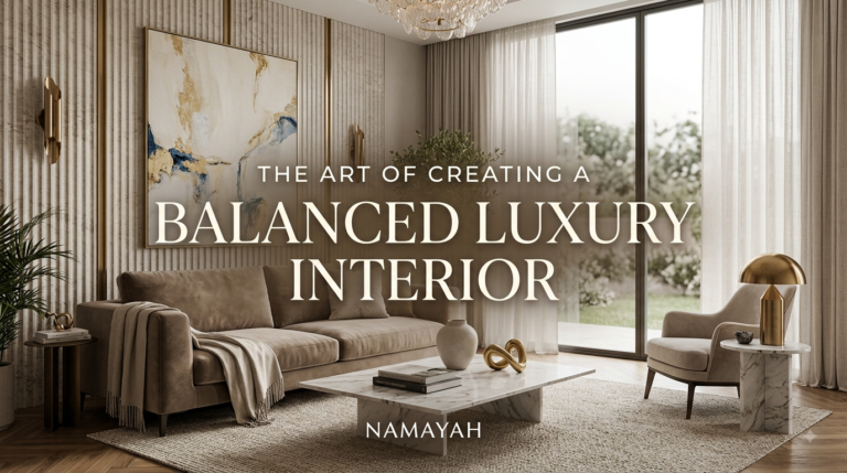 The Art of Creating a Balanced Luxury Interior