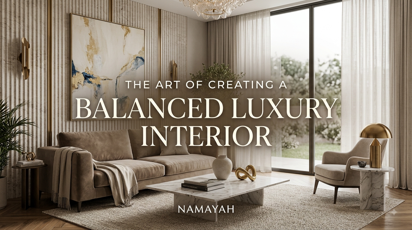 The Art of Creating a Balanced Luxury Interior