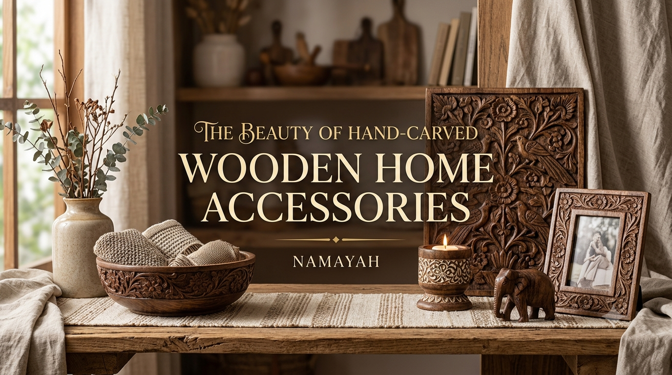 The Beauty of Hand-Carved Wooden Home Accessories