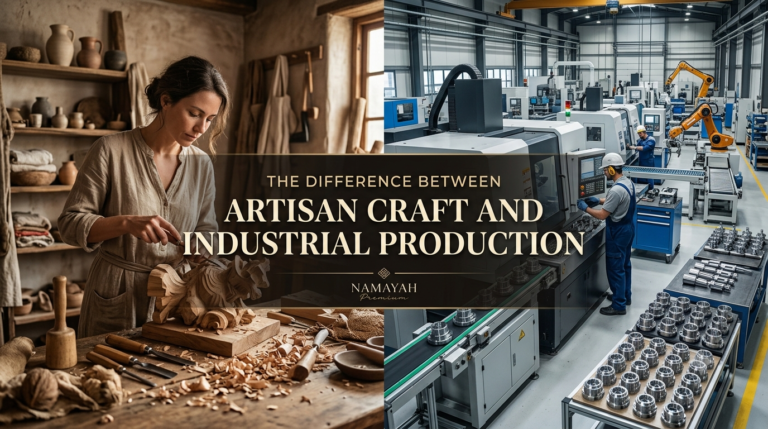The Difference Between Artisan Craft and Industrial Production