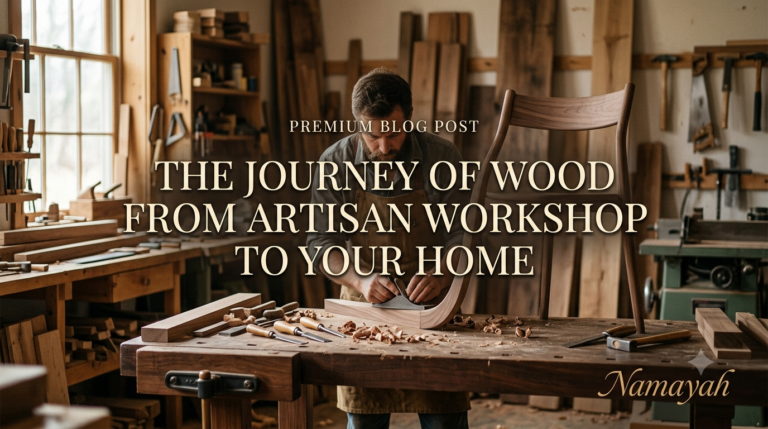 The Journey of Wood from Artisan Workshop to Your Home