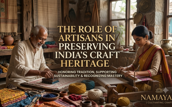 The Role of Artisans in Preserving India’s Craft Heritage
