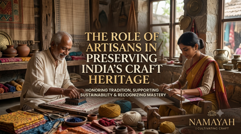The Role of Artisans in Preserving India’s Craft Heritage