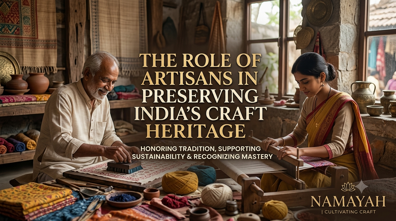 The Role of Artisans in Preserving India’s Craft Heritage