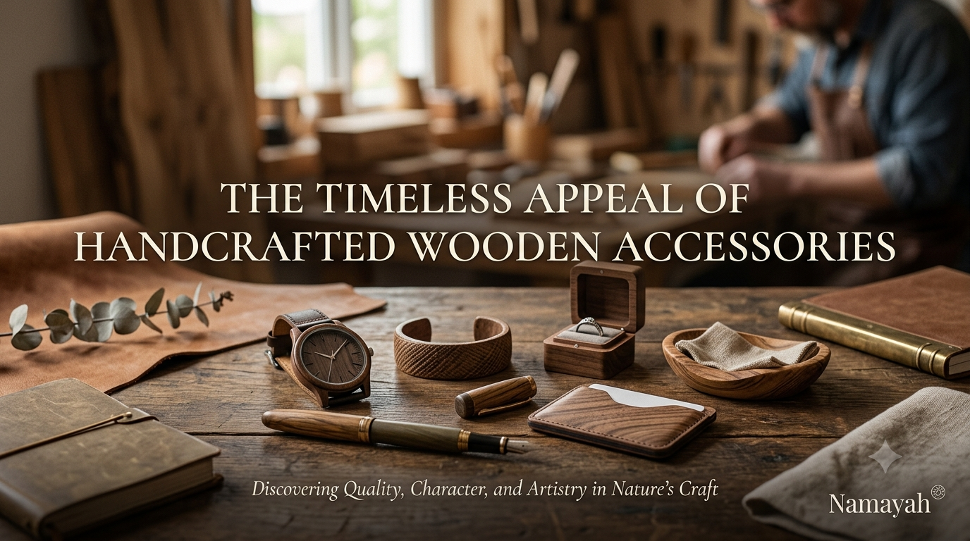 The Timeless Appeal of Handcrafted Wooden Accessories