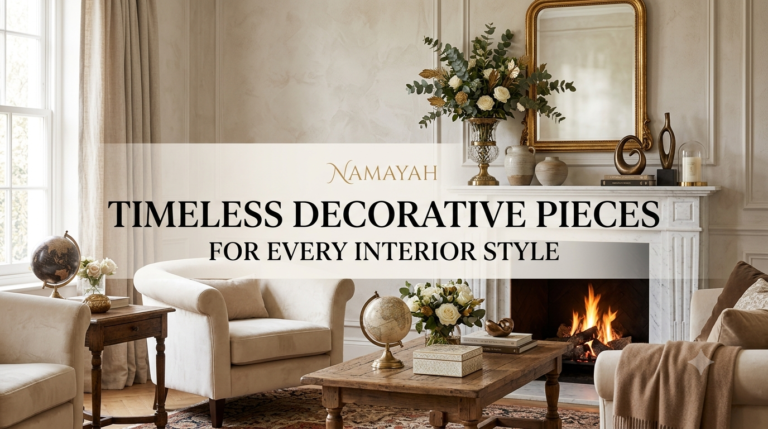 Timeless Decorative Pieces for Every Interior Style