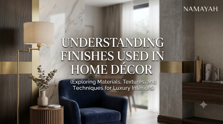 Understanding Finishes Used in Premium Home Décor