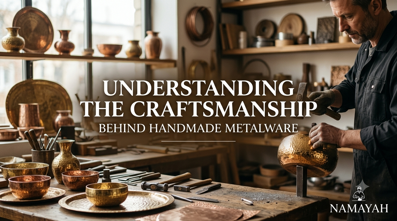 Understanding the Craftsmanship Behind Handmade Metalware