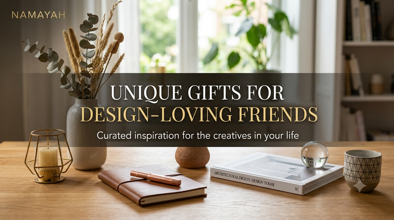 Unique Gifts for Design-Loving Friends