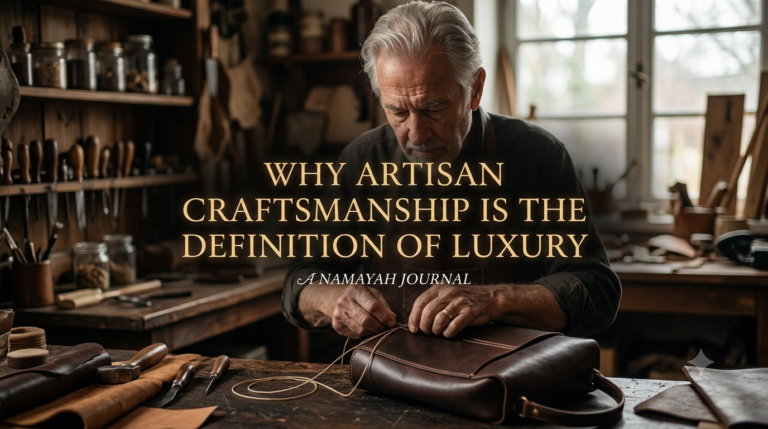 Why Artisan Craftsmanship Is the New Definition of Luxury