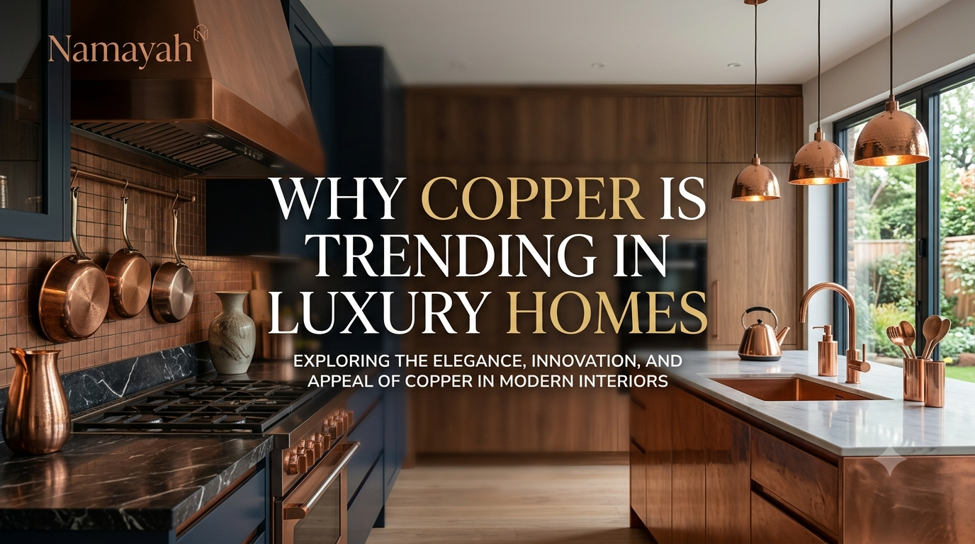 Why Copper Is Trending in Luxury Homes