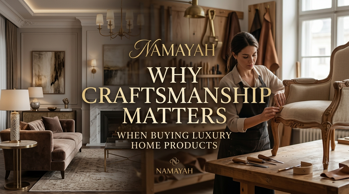 Why Craftsmanship Matters When Buying Luxury Home Products