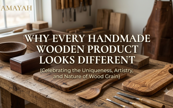 Why Every Handmade Wooden Product Looks Different