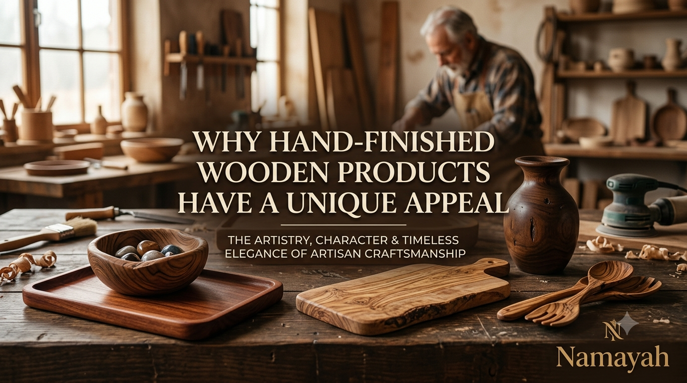 Why Hand-Finished Wooden Products Have a Unique Appeal