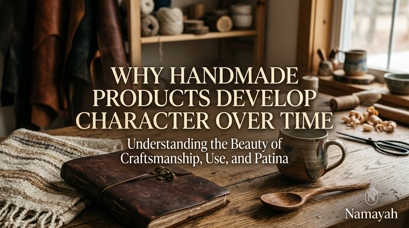 Why Handmade Products Develop Character Over Time