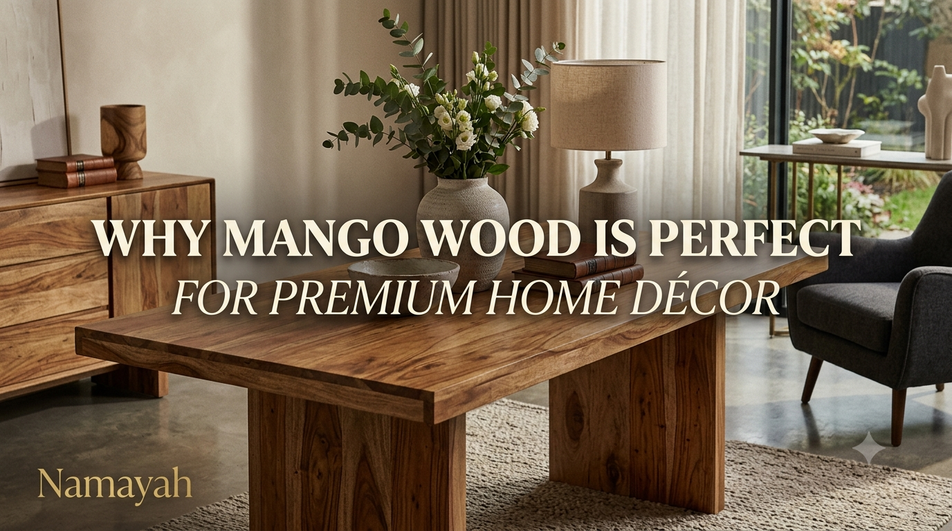 Why Mango Wood Is Perfect for Premium Home Décor