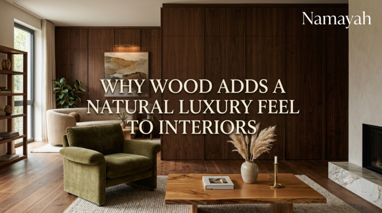Why Wood Adds a Natural Luxury Feel to Interiors