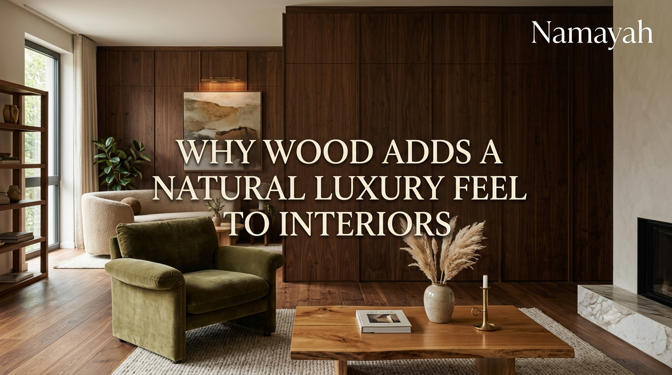 Why Wood Adds a Natural Luxury Feel to Interiors