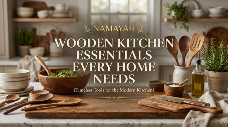 Wooden Kitchen Essentials Every Home Needs