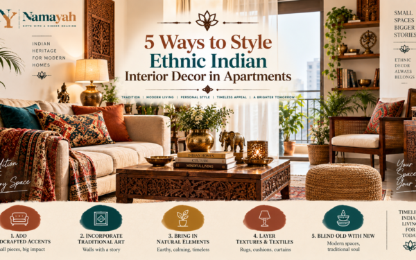 5 Ways to Style Ethnic Indian Interior Decor in Apartments
