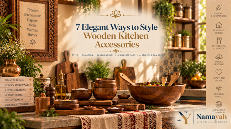 7 Elegant Ways to Style Wooden Kitchen Accessories