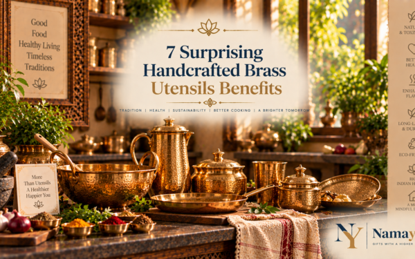 7 Surprising Handcrafted Brass Utensils Benefits